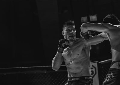 Nikita Bagley Punching MMA
