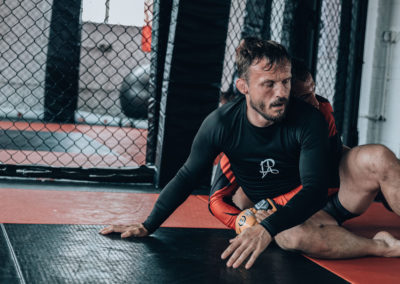 Brad Pickett Weslley Maia Grappling Practise