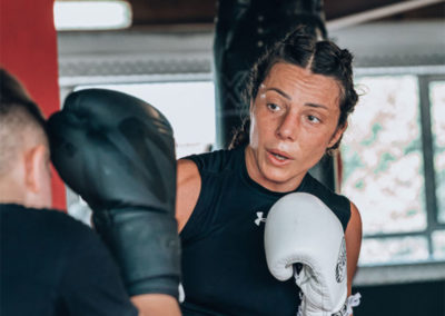 Manuela Marconetto MMA Gym Training