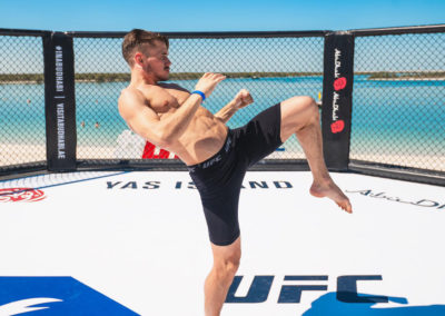 Nathaniel Wood High Kicks UFC Fight Island
