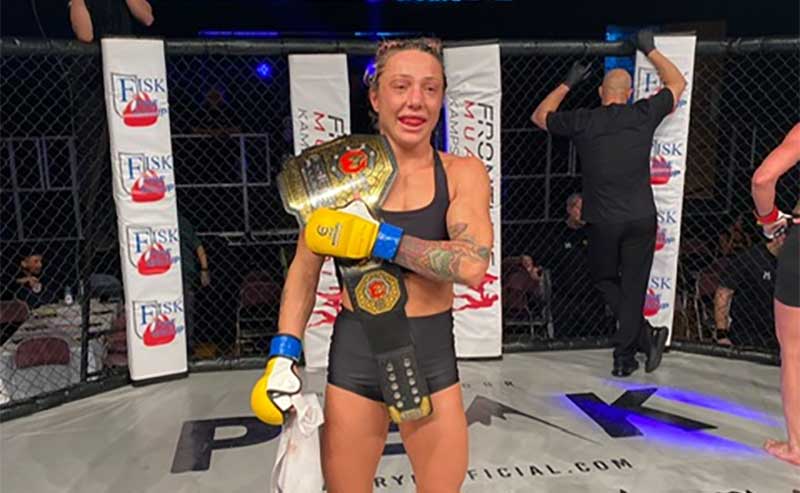 Manuela Marconetto Cage Warrior Champion