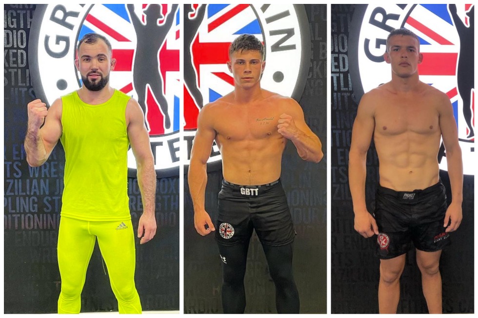 Triumphant Trio of GBTT fighters set to invade ECMMA this Saturday