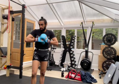 Indi Singh MMA Training