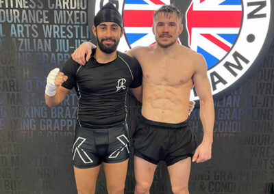 Indi Singh with Nathaniel Wood